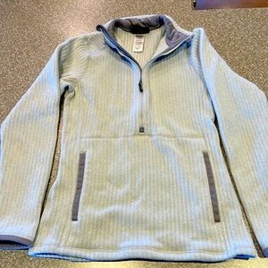 Patagonia Women’s XS Ribbed Better Sweater, Color Light Blue